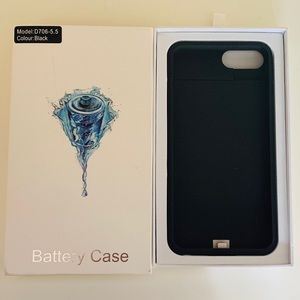 Battery Case For iPhone 8 Plus Rechargeable Charging Case Extended Battery Pack